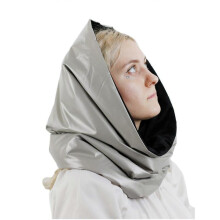 (Gray) Women Mens Winter Hat Cold Weather Face Mask Balaclava Hood Outdoor Sports Balaclava Windproof Hooded Scarf Beanie silver gray