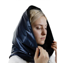 (dark blue) Women Mens Winter Hat Cold Weather Face Mask Balaclava Hood Outdoor Sports Balaclava Windproof Hooded Scarf Beanie silver gray