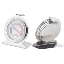 Edelstahl Kühlschrank-/Gefrierthermometer - Celsius & Fahrenheit