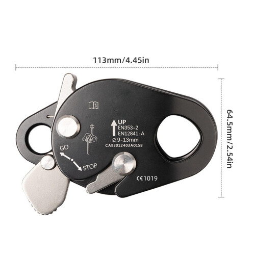 Grab Rope Belay Device Practical Trees Climb Ropes 2