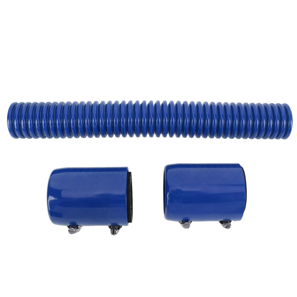 12In Coolant Radiator Hose Kit With Cap Stainless Blue 8320539301747