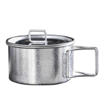 Lightweight Camping Bowl with Lid Portable Ti Bowl