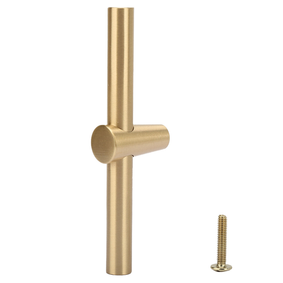 Brass Cabinet Handle Brushed Kitchen Cupboard T