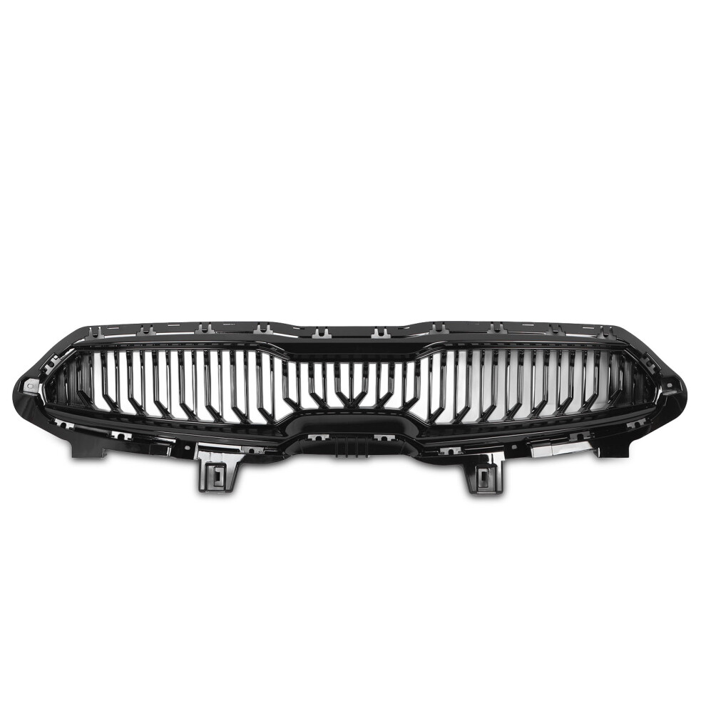 Front Bumper Upper Grille Scratch Resistant Bumper Black 8320539302164