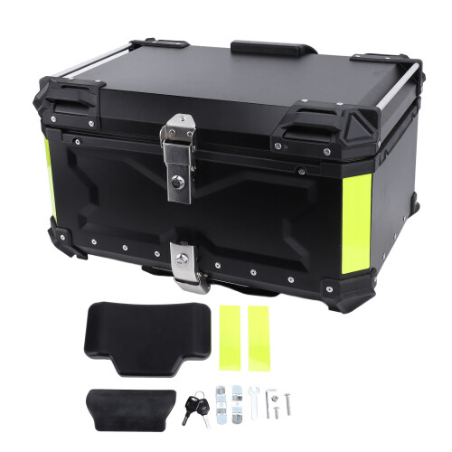 65L Motorcycle Top Case with Security Lock Water