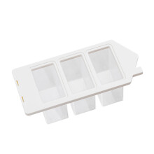 Desk Organisers Slanted Pen Holder Pencil Storage-White