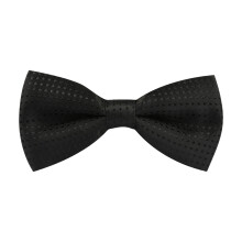 Sparkling Ribbon Bows Tie Christmas Casual Tie Stage-black dots