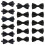 Trendy Portables Tie Minimalists-Black glossy double 4