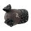 Distressed Leopard Pattern Dog Ear Caps Cotton Adjustable-Gray 1