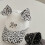 Distressed Leopard Pattern Dog Ear Caps Cotton Adjustable-Gray 5