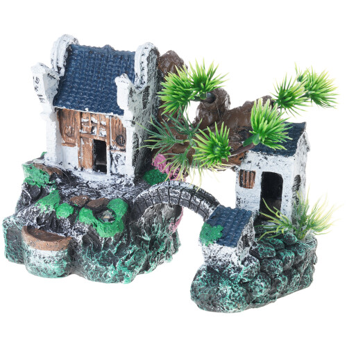Decorative Resins Rock Fish Tanks Landscaping Decoration-Type E