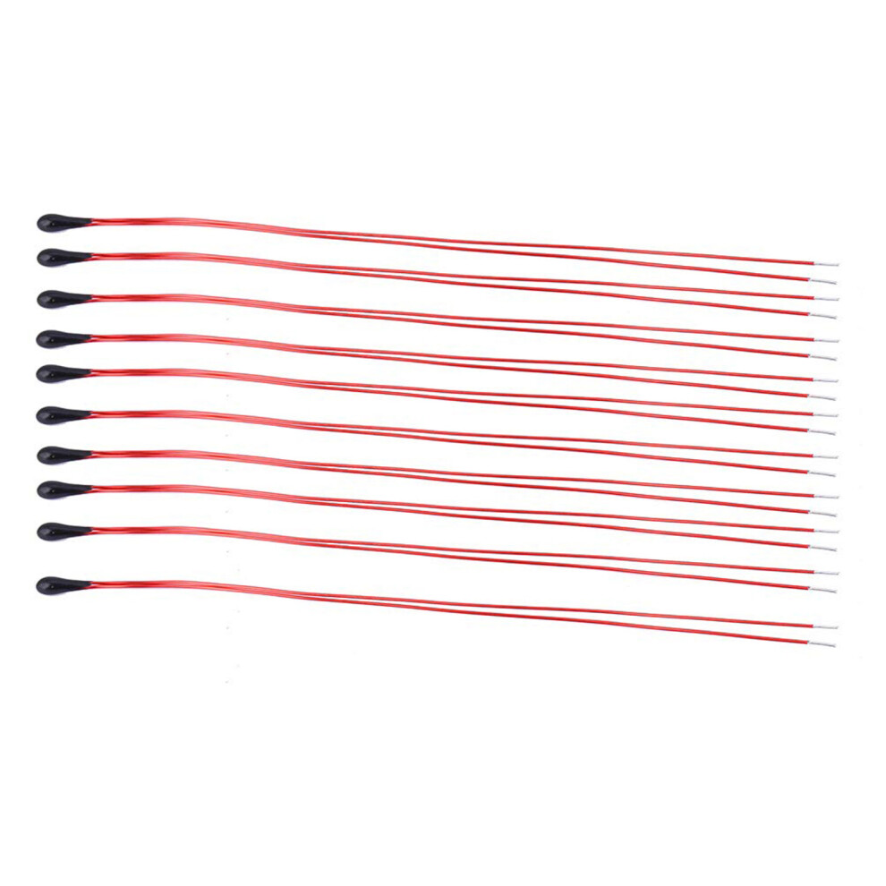 10Pcs Thermistor Resistors With Strong Overloading -50Mm 3435 7751000119034