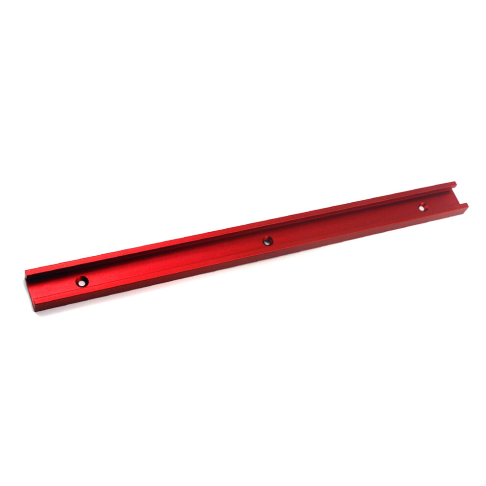 Durable T Track Chutes Rail For Carpentry-500Mm Chute Red 7751000119188