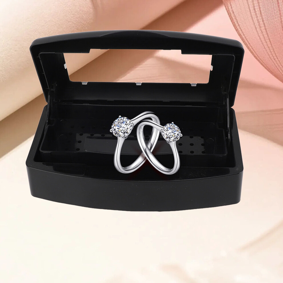 Multifunctional Nail Art Tool Clean Box ABS Portable with Filter Layer