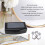 Multifunctional Nail Art Tool Clean Box ABS Portable with Filter Layer 8