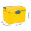 (Orange) Multi-functional for Pill for Case Plastic First Aid Kit Container Medicine Stor  Yellow 3