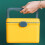 (Yellow) Multi-functional for Pill for Case Plastic First Aid Kit Container Medicine Stor  Yellow 5