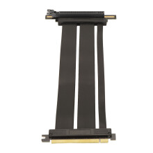 Hochgeschwindigkeits PCIE 4.0x16 Riserkabel 25 cm, 90, Doppelreihig für GPUs
