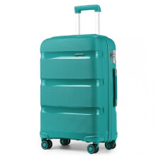 (20 INCH) [MissLulu Bags] Bright Candy Design Hard Shell Polypropylene 20''/24''/28'' Suitcase with TSA Lock and 14'' Vanity Case Classic Collection -