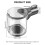 (V6A type interface) Dust Box Collector Dust Container Dust Collector Efficient Cleansing Replacement Dust Box Suitable for V6 DC58 DC59 3
