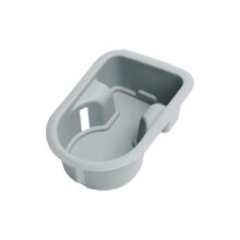 (Gray) Easy Installation Car Water Cup Holder Insert Center Console Cup Holder Insert Automotive Accessories for AITO M9 2024
