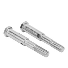 1/10 ECX RC Auto Metallischer Vorderachse - CNC-gefrästes, langlebiges silbernes Teil