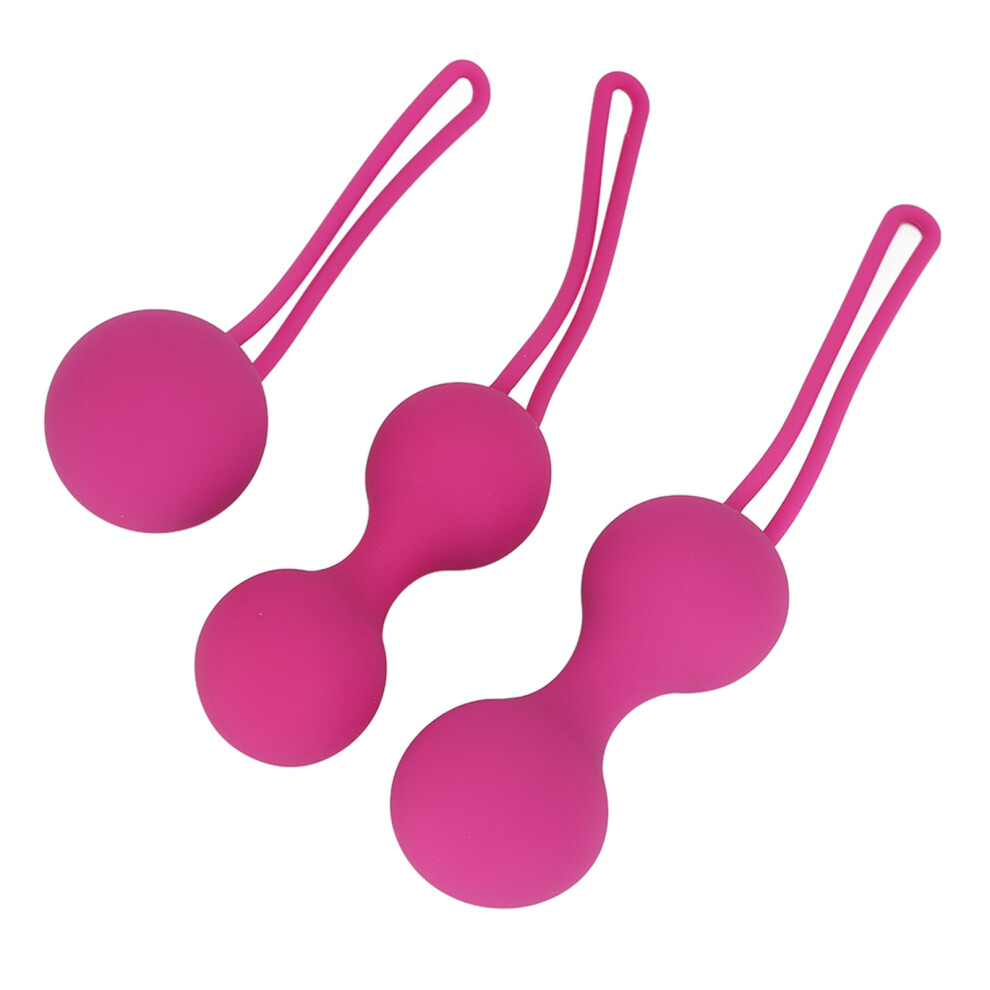 3pcs Silicone Pelvic Floor Muscle Trainer for Women, Bladder Control