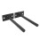 2pcs Wall Mounted Weight Plate Holder Wall Weight 6