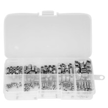 220PCS Hex Socket Grub Screws Stainless Steel Set