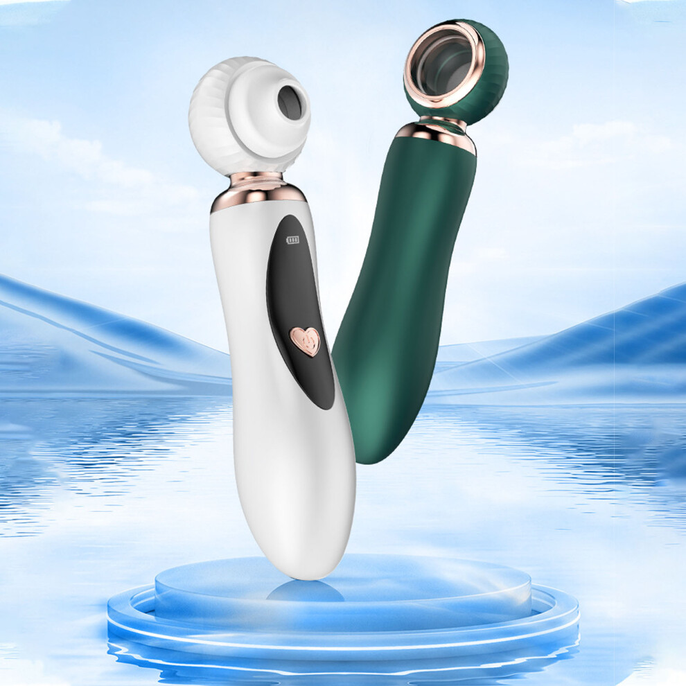 Blue Blackhead Vacuum 50X Magnification | 3 Level Led | 2 Suction Heads