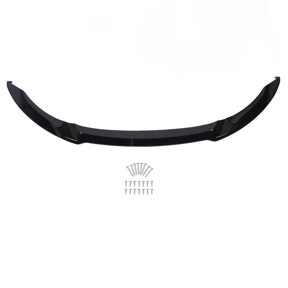 2Pcs Front Bumper Lip Splitter Body Kit Impact Black 8320539303666