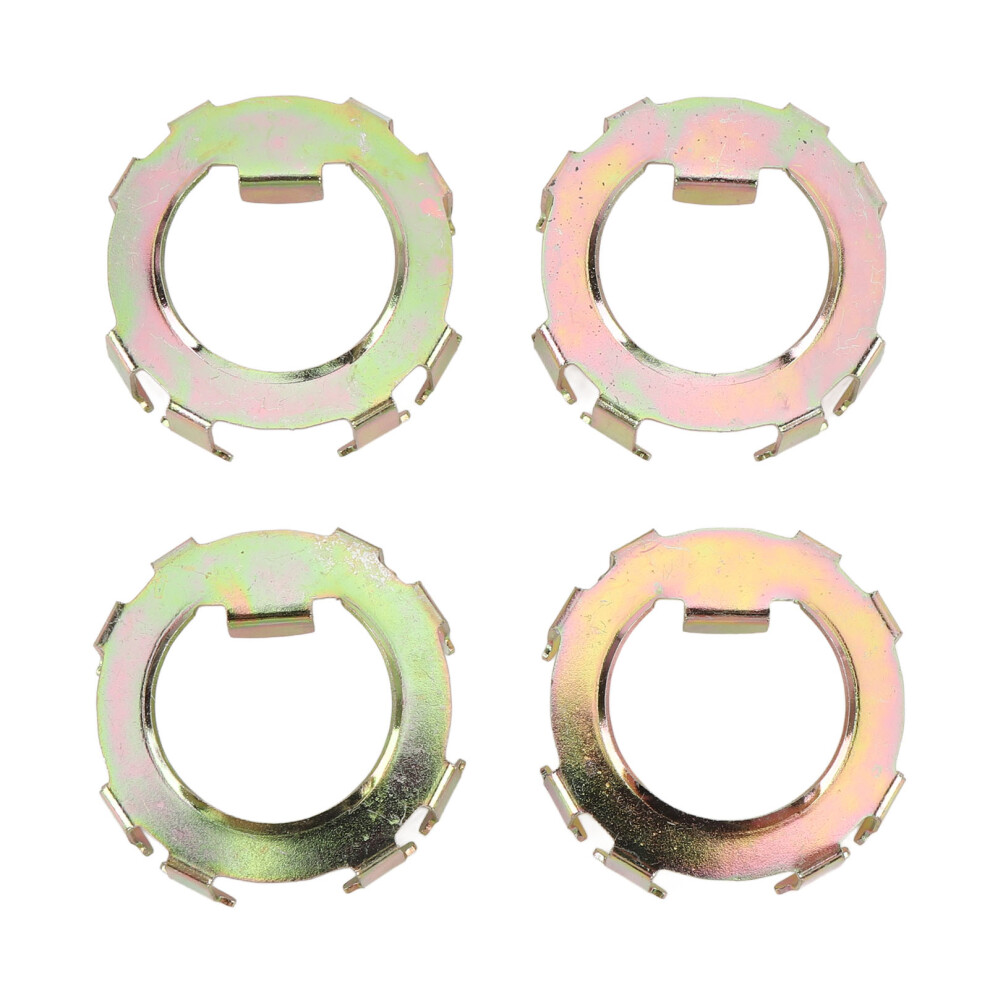 4Pcs Trailer Spindle Nut Retainer Metal Secure 8320539303758