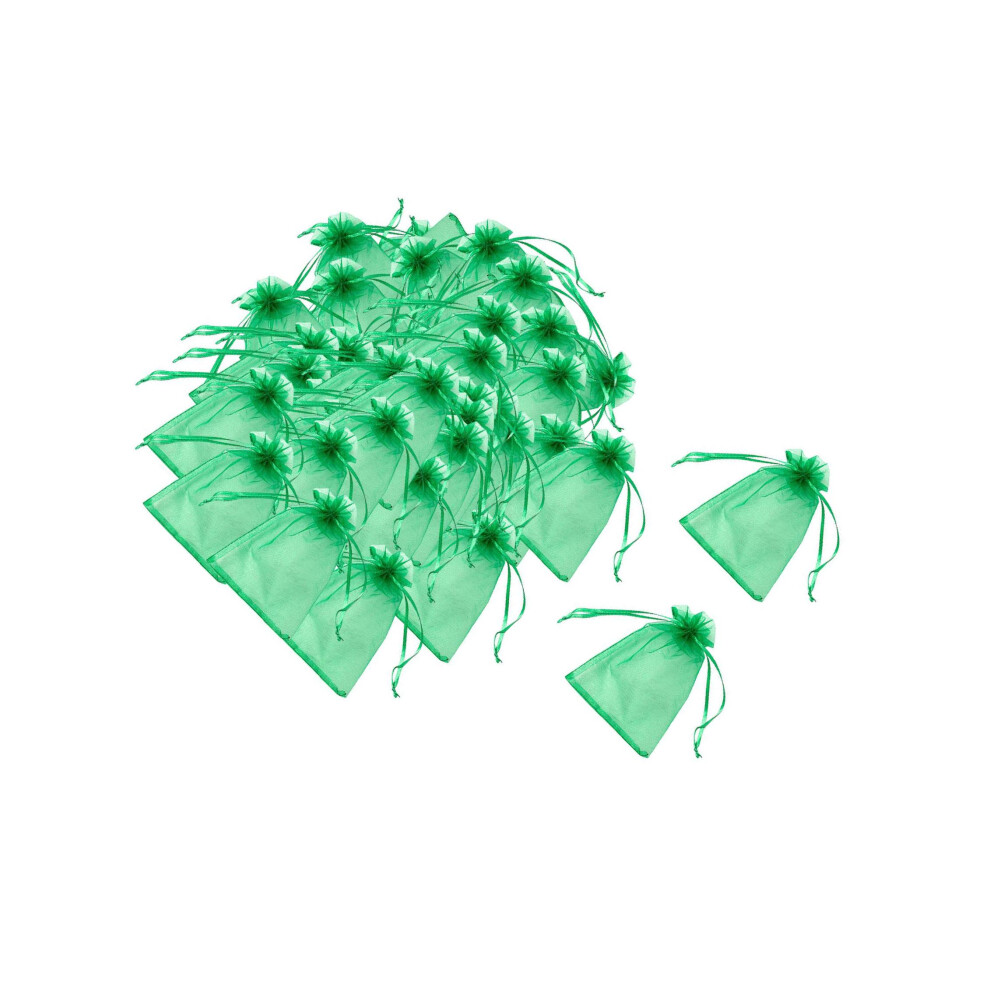 (Green, 10x12cm) 100pcs Drawstring Netting Barrier Protections Bags For Grape Bags-image-OPC-PKGCSK9-NEW