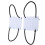 2PCS Diving Weight Plate with Strap Diving Back 7