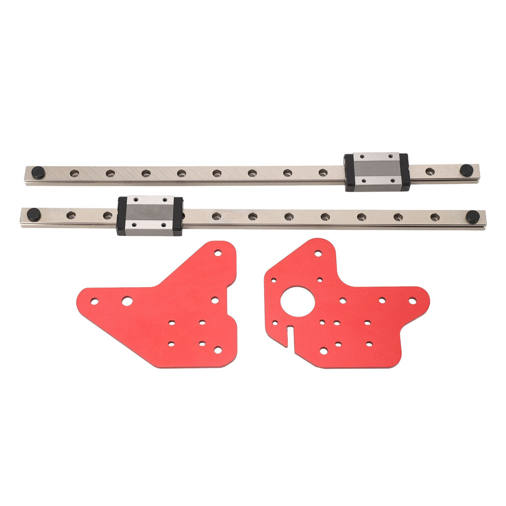 Linear Slide Rail Guide Double Z‑Axis Kit for