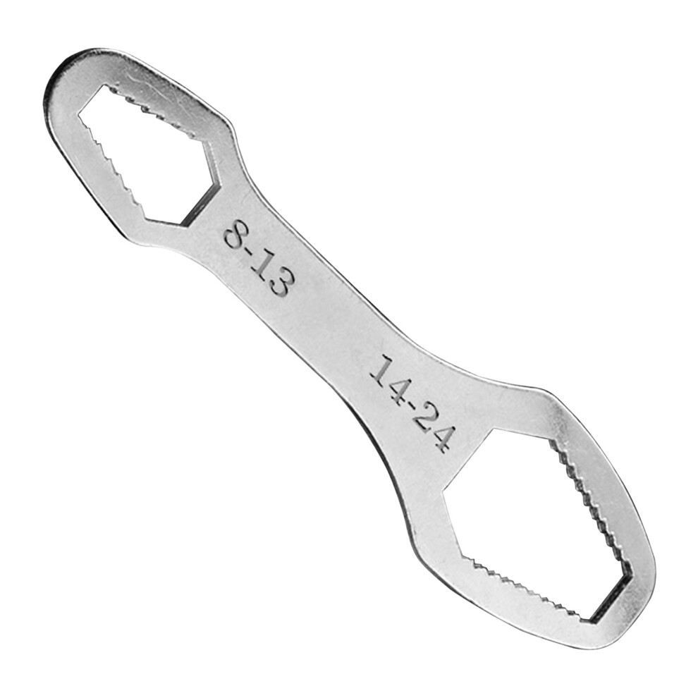 Multifunctional Wrench 8-24Mm Universal Wrench Selves-Silver 7751000119720