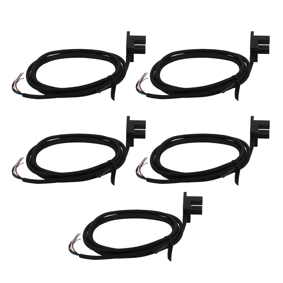 5Pcs Photoelectric Switch Sensor U-Groove Npn Dc5-24V, High Accuracy 4691349512871