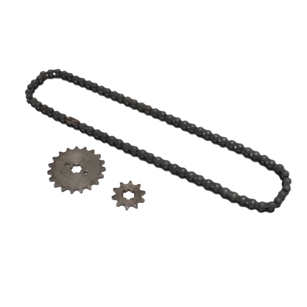 420 19T Front & Steel 10T Rear Sprocket Chain Kit for Off-Road ATV-image-OPC-PKGCVQV-NEW