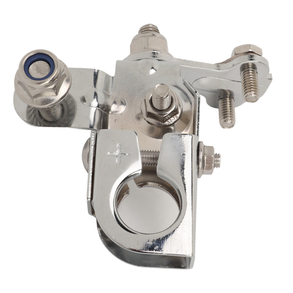 Positive Battery Terminal Clamp For Edge Mkx 2011-2017, Brass Chrome Fuel Cell 8251349513290