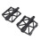 1 Pair Cycling Pedals Double Side Non Slip Pins 6
