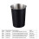 4Pcs Functional Kid Stainless Steel Drinking Cups Rusts-260ml 3