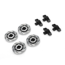 RC-Auto-Bremsscheibe für 1/7 UDR Schwarze Hochleistungsfelgelement