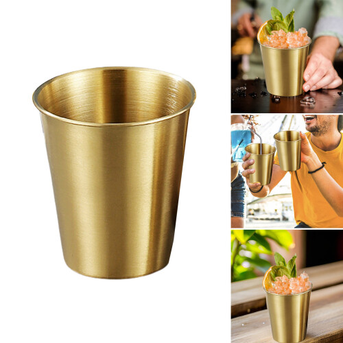 4Pieces Stackable Stainless Steel Kids Cups Portable And-260ml 1