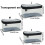 Fishing Accessory Tool Organizers EVA Box Storage-Black L 7