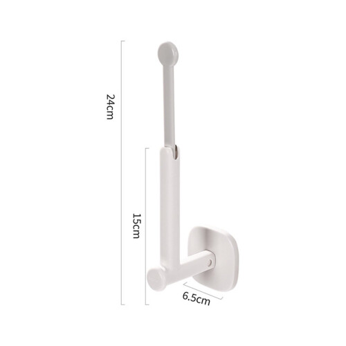 Colgador de pared blanco de carga pesada, 6,5 cm 1