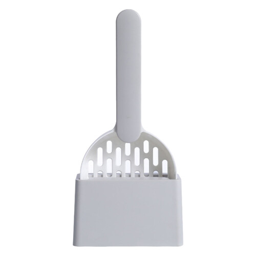 Pelle à litière pour chat, grande ABS, blanc/gris 4.9oz 1