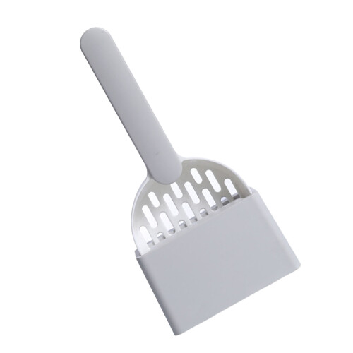 Pelle à litière pour chat, grande ABS, blanc/gris 4.9oz 2