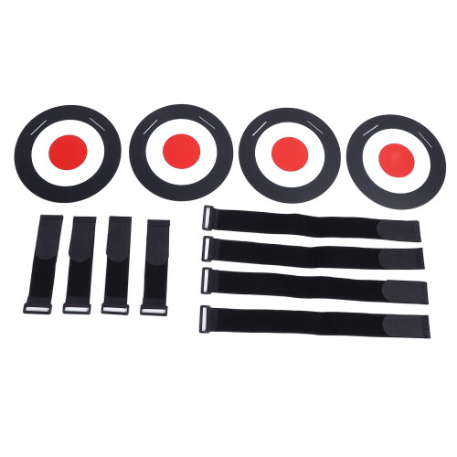4PCS Soccer Targets Discs Set ABS Soccer Goal 1