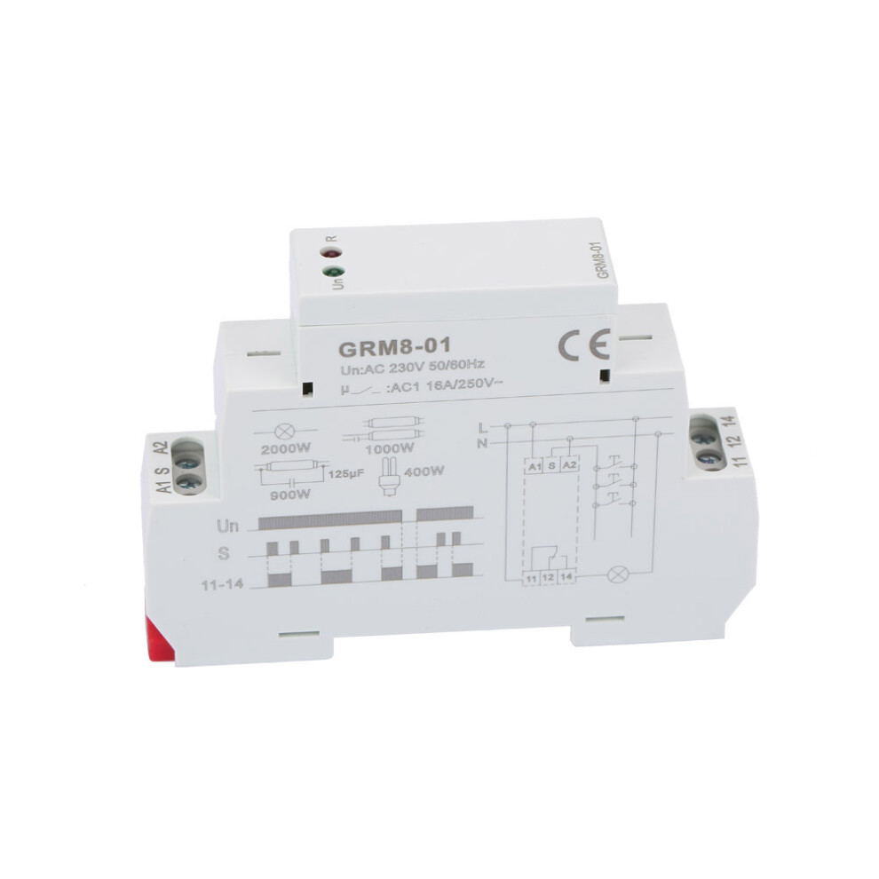 GRM8-01 Electronic Impulse Relay Latching Relay