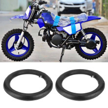 Gummiluftschlauch für 2,50-10 / 2,75-10 Yamaha PW50 Schwarz
